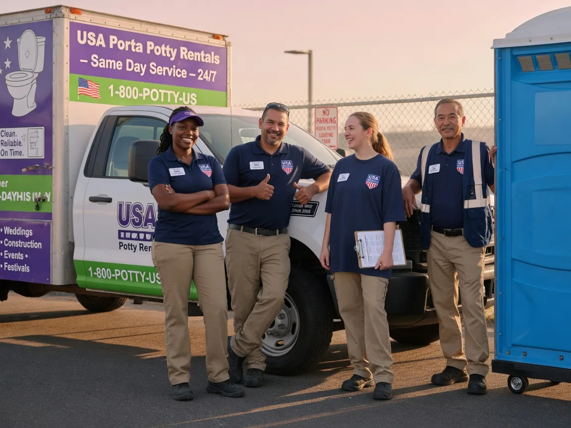 Porta Potty Rental company in Hollins, AL